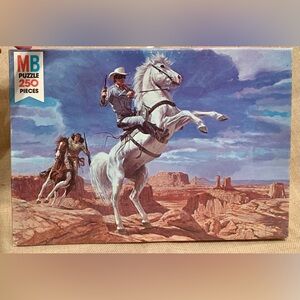 🐴Vintage Milton Bradley  "The Lone Ranger" (250) pc Puzzle
